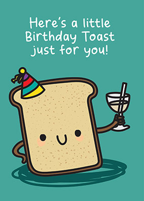 Birthday Toast Card