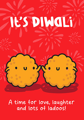 Lots Of Ladoos Diwali Card