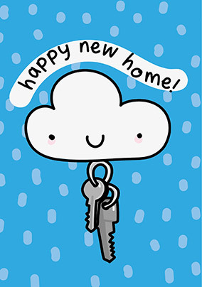 New Keys New Home Card