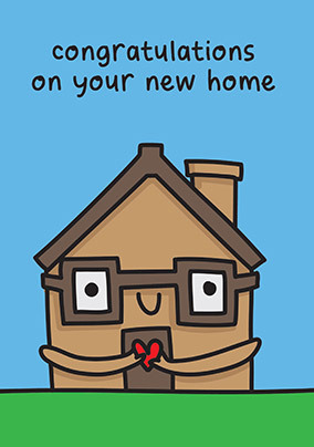 Loving House New Home Card