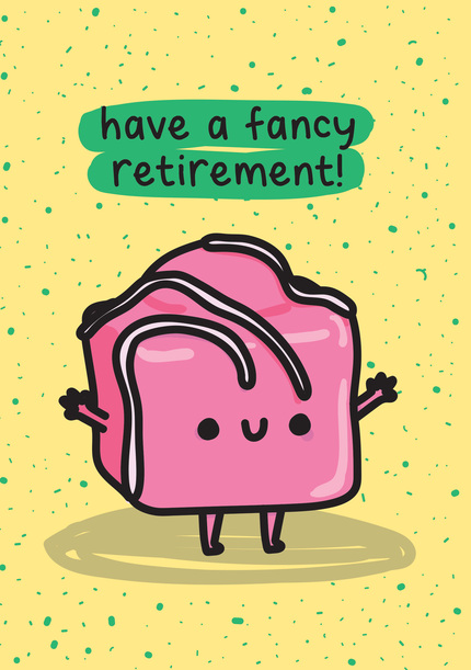Have a Fancy Retirement Card