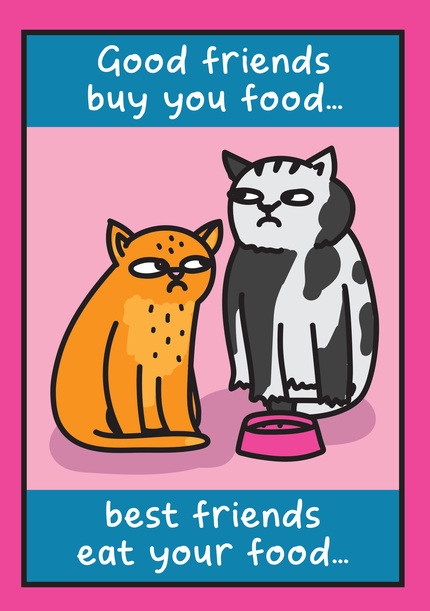 Best Friends Thinking of You Card
