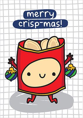 Merry Crisp-mas Christmas Card