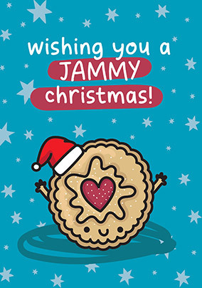 Jammy Christmas Card