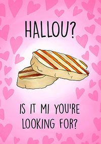 Tap to view Hallou is it Mi Anniversary Card