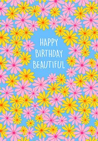 Tap to view Happy Birthday Beautiful Flowers Card