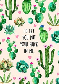 Tap to view Let You Put Your Prick Valentine's Day Card