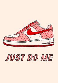 Just Do Me Valentine's Day Card