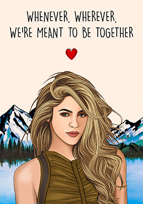 Be Together Spoof Valentine's Day Card