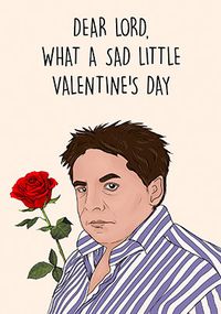 Sad Little Valentine's Day Spoof Card