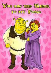 Ogre Spoof Valentine's Day Card