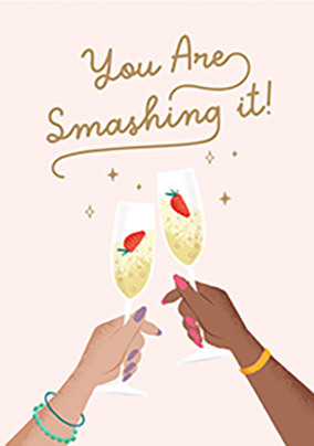 Smashing It Congrats Card