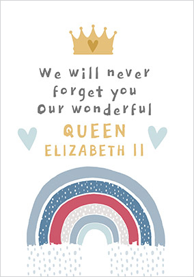 Never Forget You Remembrance Card