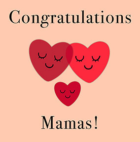 Congrats Mamas New Baby Card