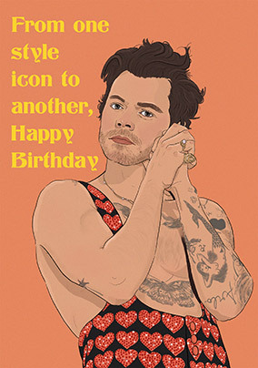 Style Icon Birthday Card