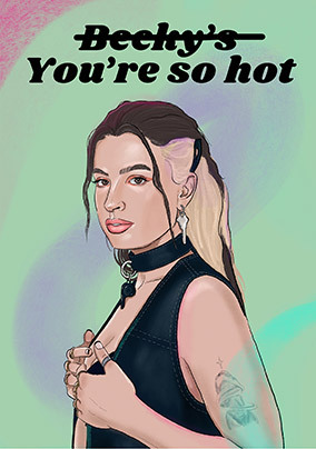 You're So Hot Valentines Card