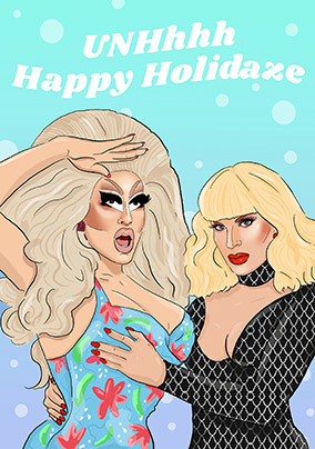 Happy Holidaze Christmas Card