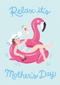 Tap to view Relax it's Mother's Day Card