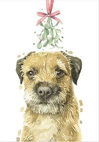 Tap to view Border Terrier Christmas Card