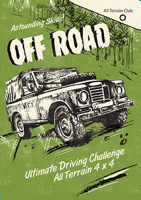 Off Road Birthday Card