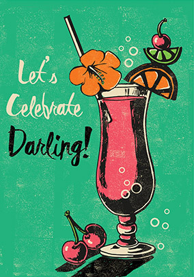 Let's Celebrate Darling Card