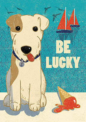 Be Lucky Good Luck Card