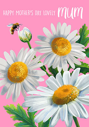 Mum Daisies Mother's Day Card