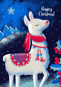 Tap to view Llama Christmas Card