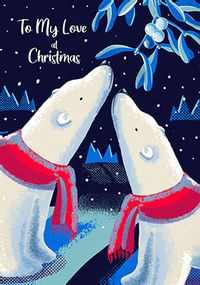 Tap to view My Love Polar Bears Christmas Card