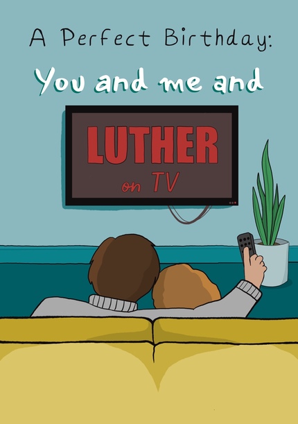 Perfect Birthday You Me and TV Card