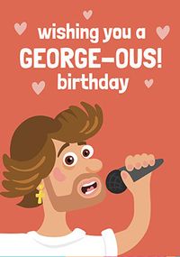 George-ous Birthday Card