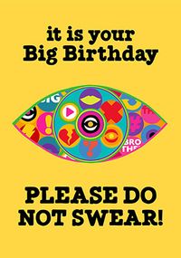 Tap to view Big Birthday Spoof Card