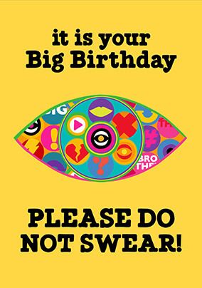 Big Birthday Spoof Card