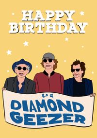 Tap to view Diamond Geezer Birthday Card