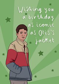 Iconic Jacket Birthday Card