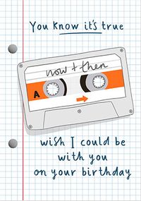 Tap to view Wish I Could Be With You Birthday Card