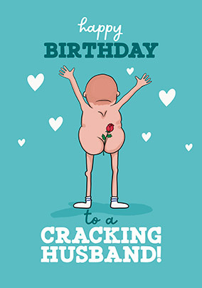 Cracking Husband Happy Birthday Card