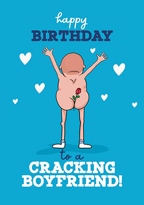 Cracking Boyfriend Happy Birthday Card
