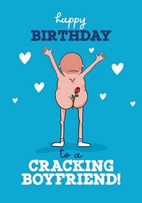 Tap to view Cracking Boyfriend Happy Birthday Card