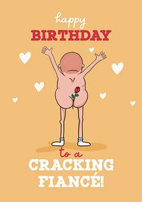 Tap to view Cracking Fiancé Happy Birthday Card