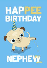 Tap to view Nephew Happee Birthday Card