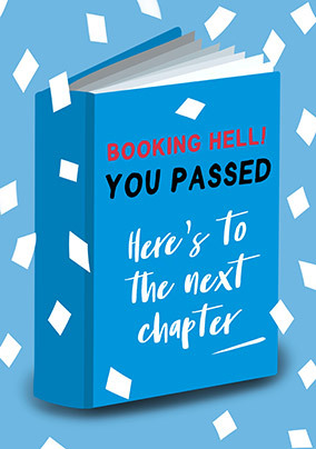 Next Chapter Congratulations Card