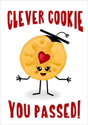 Clever Cookie Congratulations Card