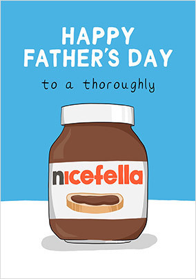 Nice Fella Father's Day Card