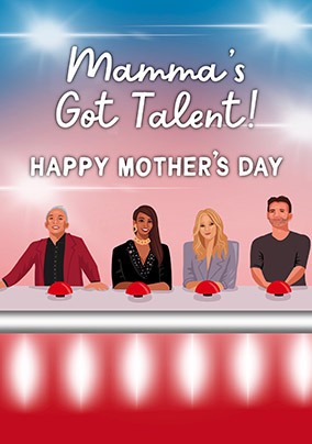 Mama's Talented Mother's Day Card