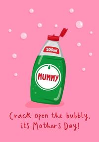 Crack Open the Bubbly Mother's Day Card