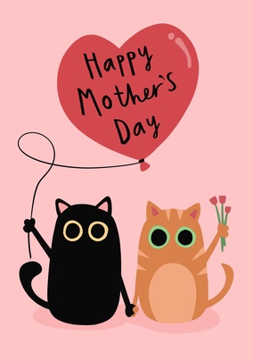 Mother's Day Cats Card