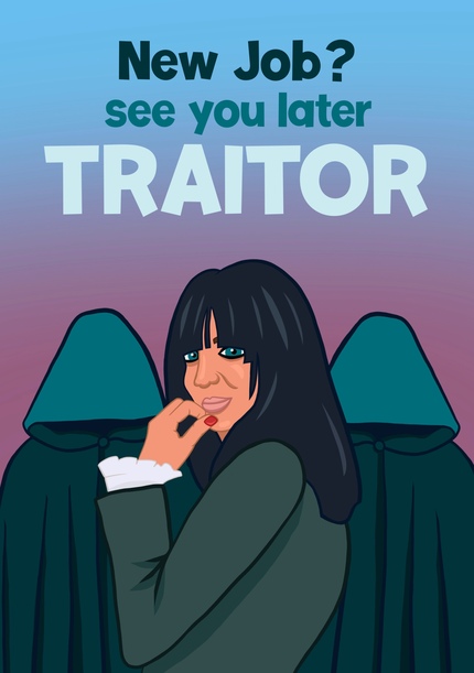 Traitor New Job Card