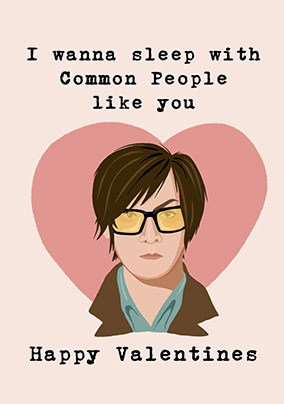 Common People Spoof Valentine's Day Card