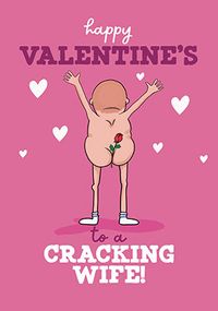 Tap to view Cracking Wife Valentine's Day Card